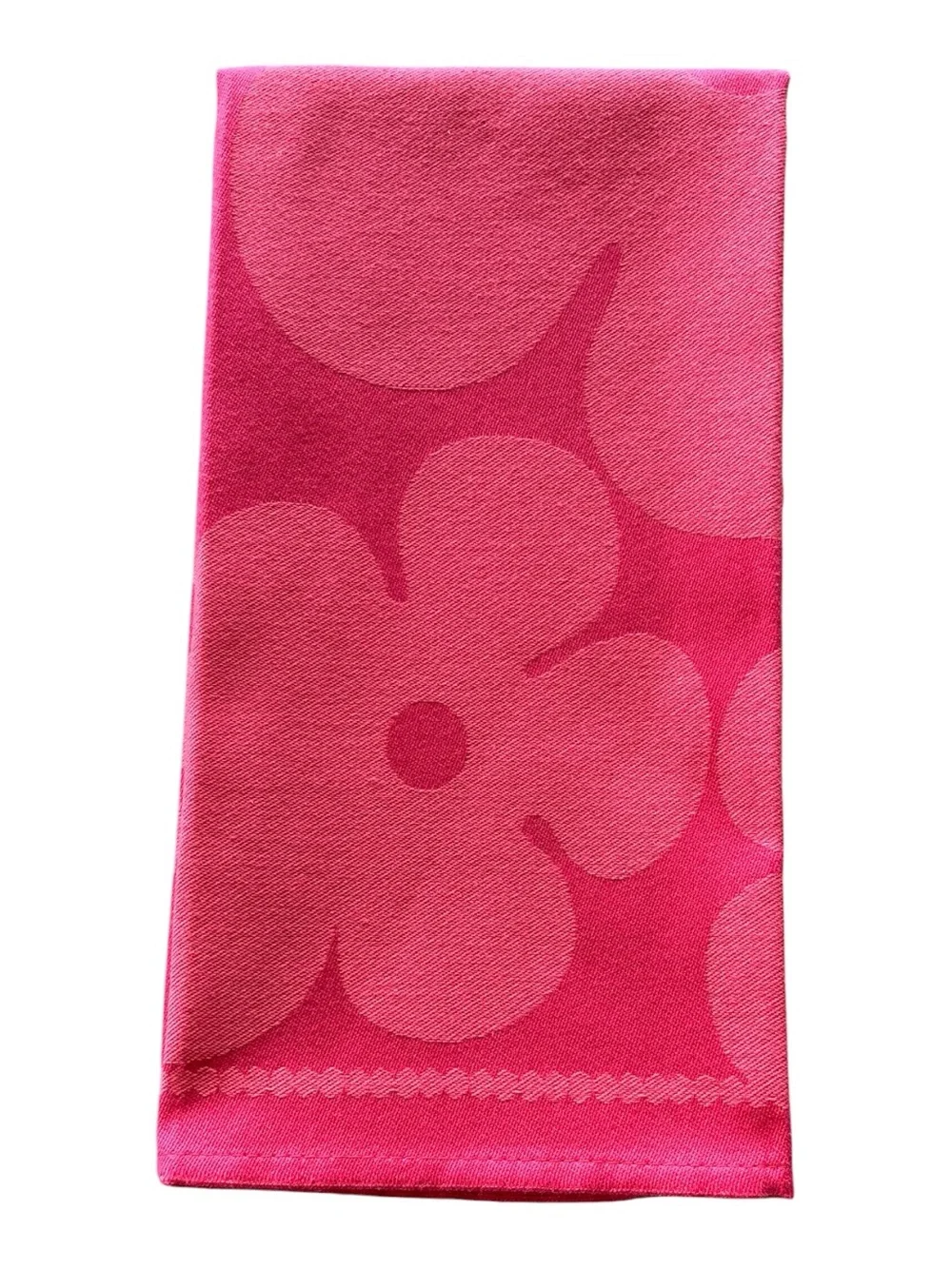 Well Equipped Kitchen Red Cotton Kitchen Towels - Set of Four